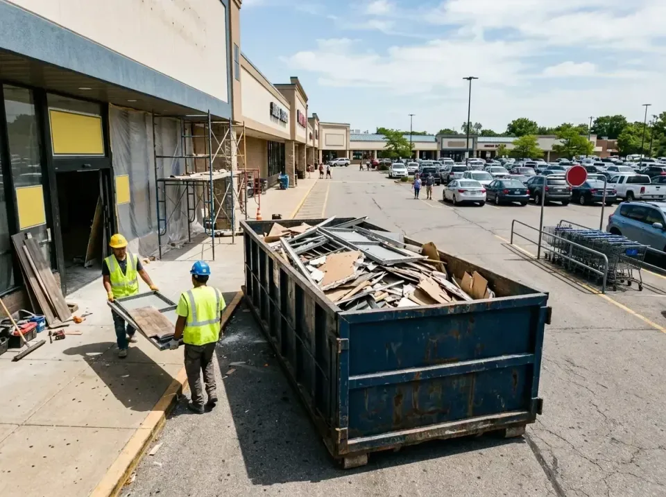 retail-store-renovation-debris-003 — frequently asked questions, Roll-off Dumpster Rentals in College Station, TX
